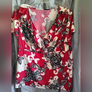 Lane Bryant short sleeve blouse 18-20